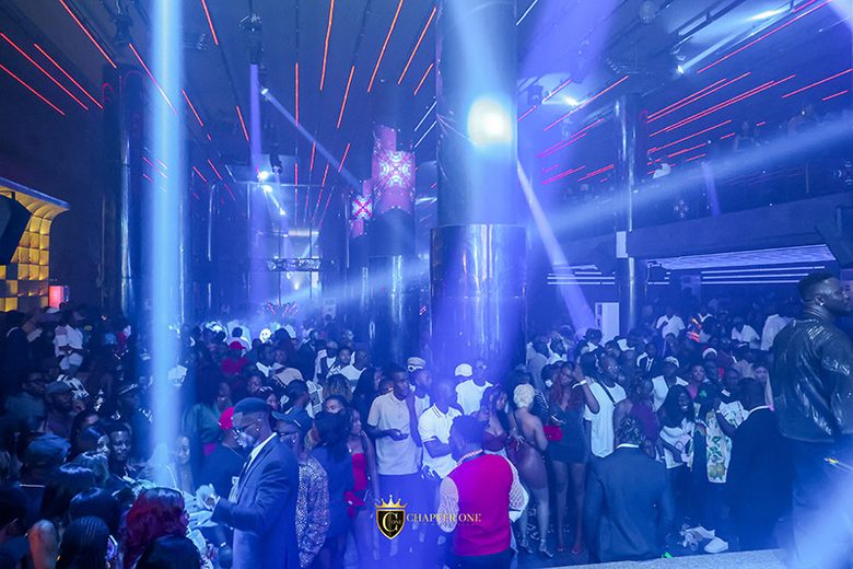 Guests inside Chapter One Nightclub